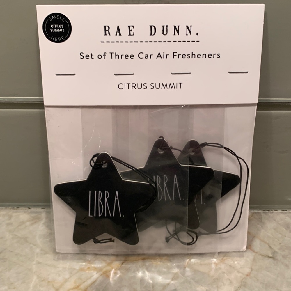 Rae Dinn air fresheners- LIBRA- citrus summit scent